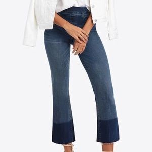 Spanx- Cropped Flare denim